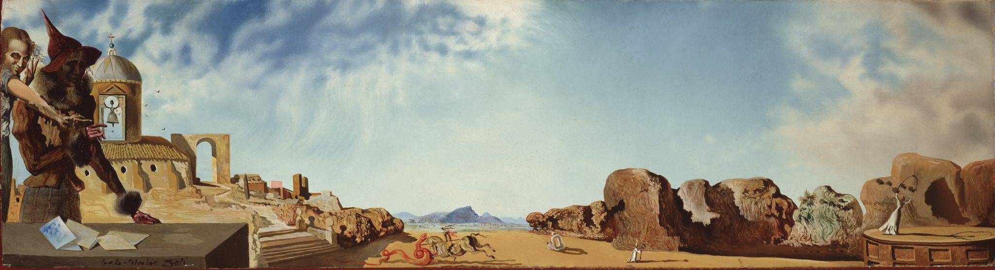 Anthropomorphic Echo by Salvador Dalí